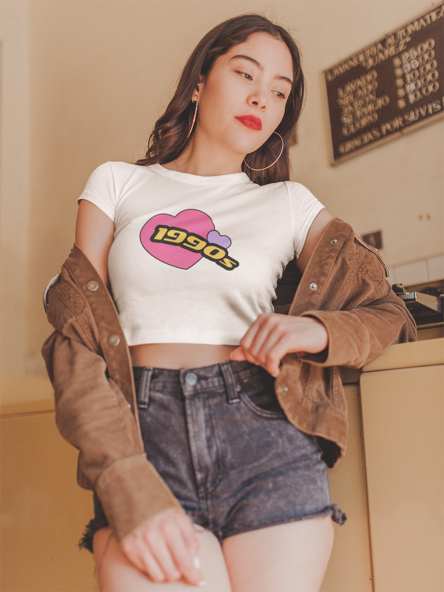 1990's Crop Top