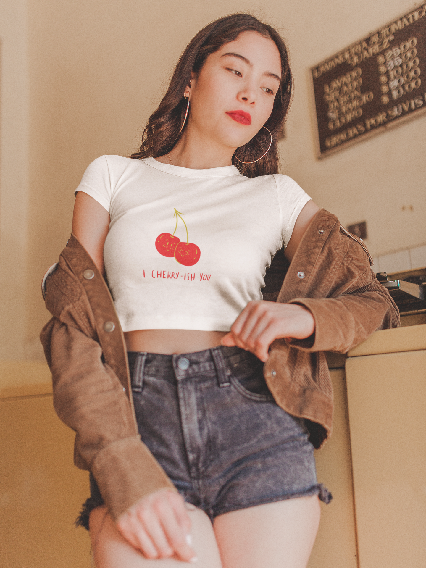 i cherry-ish you crop top