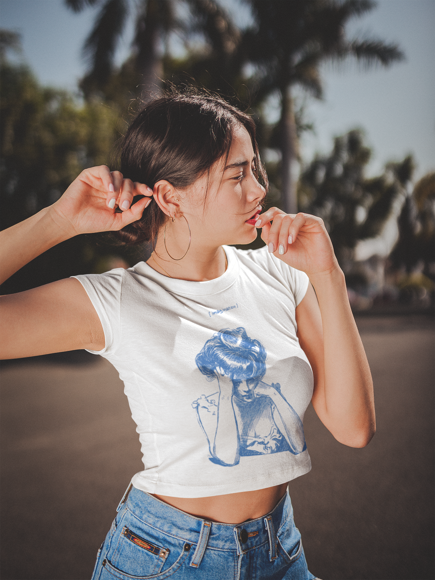 Imagination Crop Top