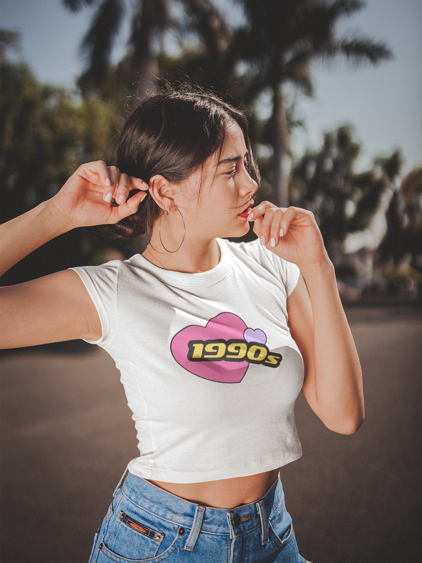 1990's Crop Top