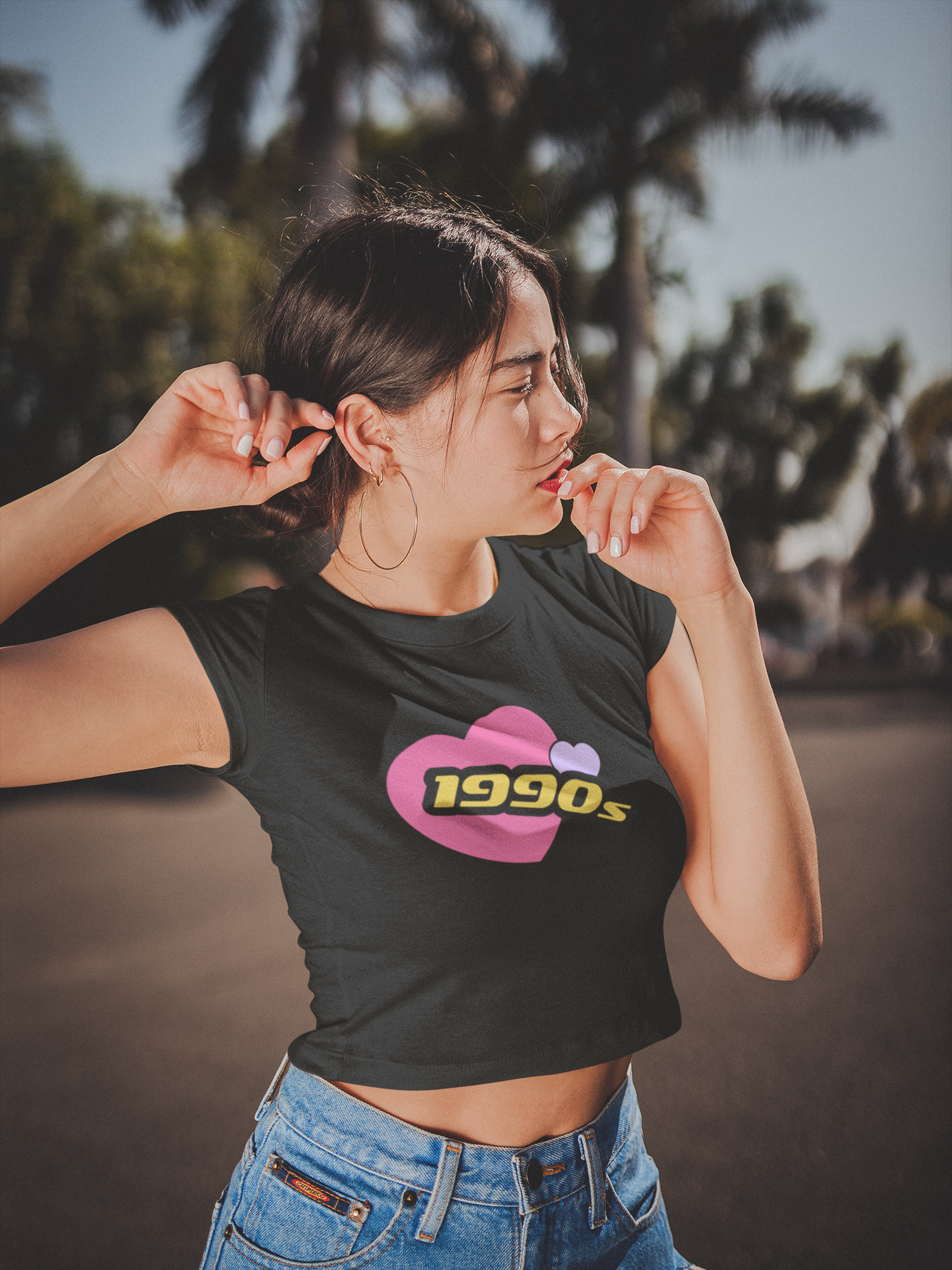1990's Crop Top