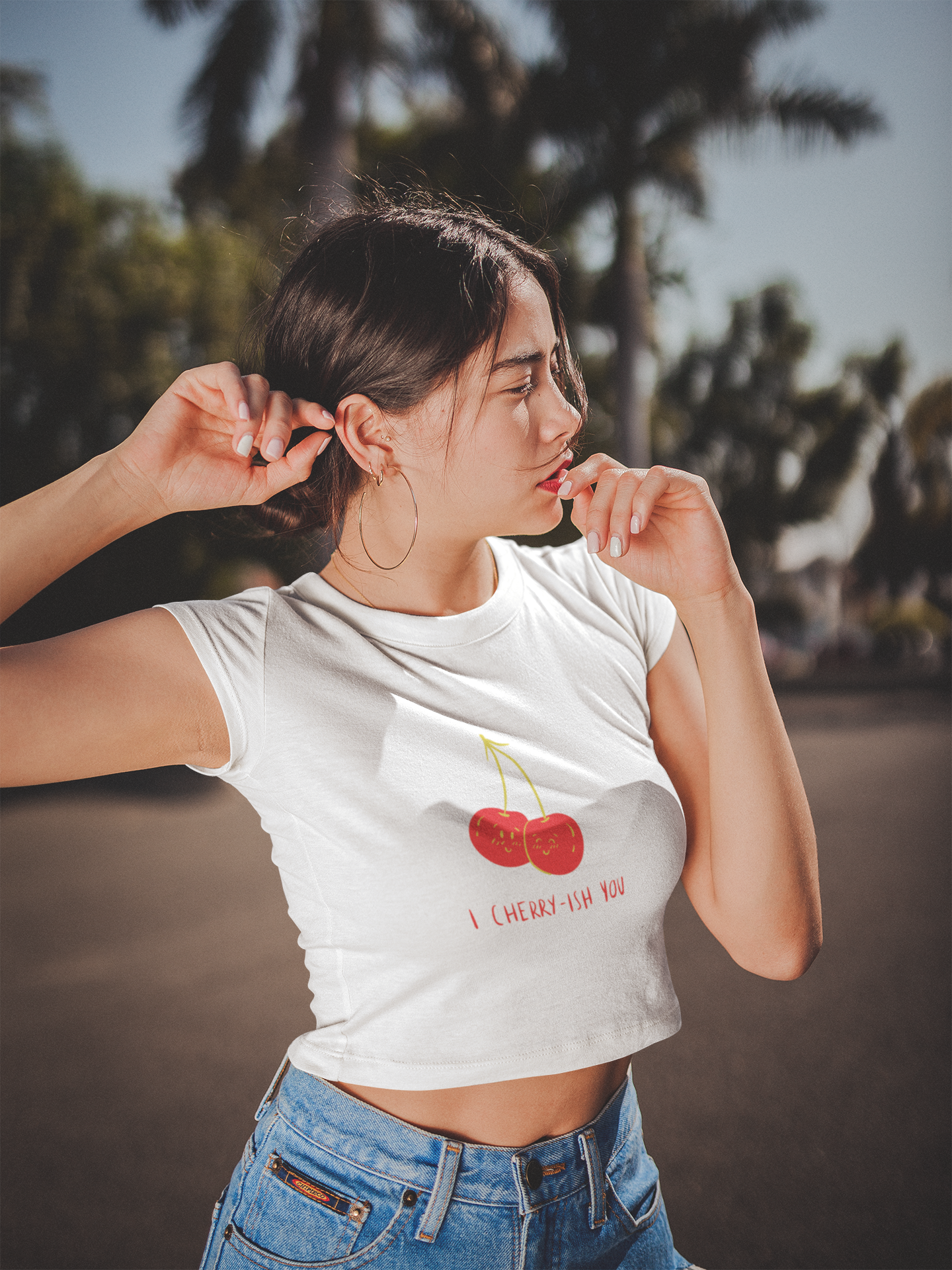 i cherry-ish you crop top
