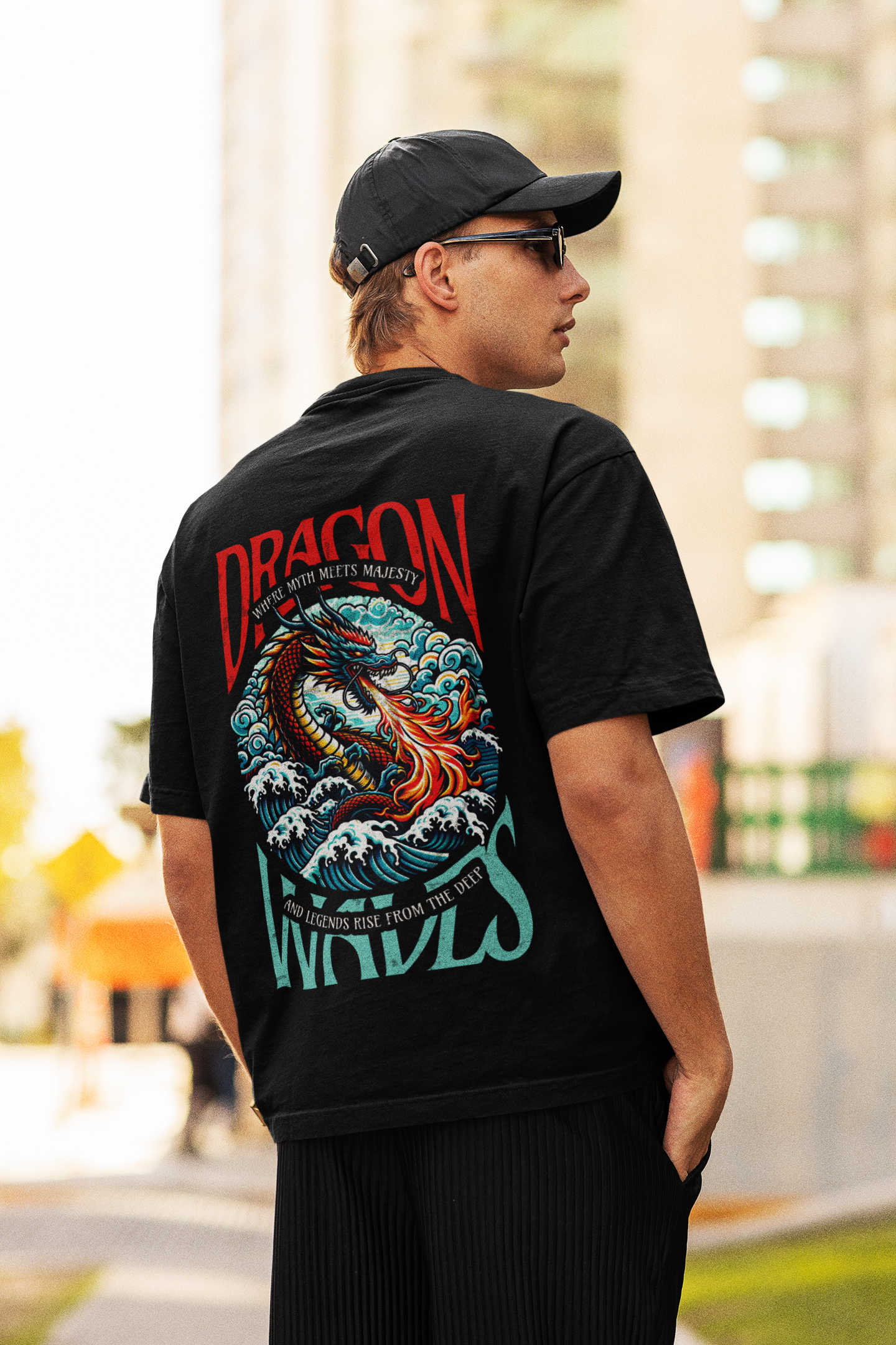Dragon Waves T-shirt