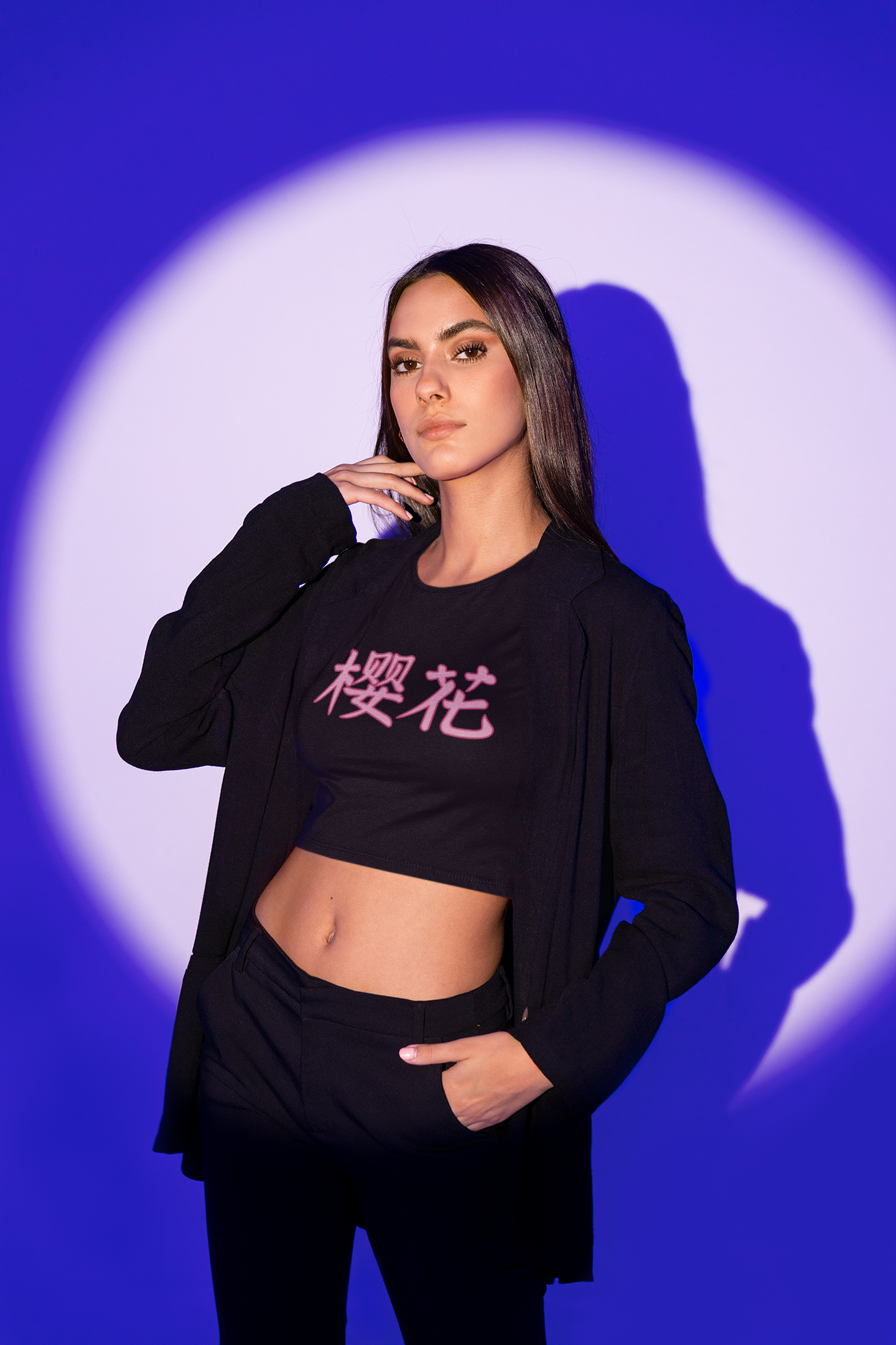 Japanese Slang Crop Top
