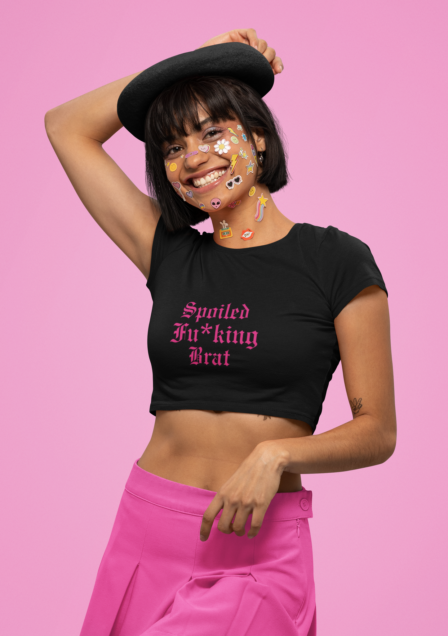 Spoiled brat crop top