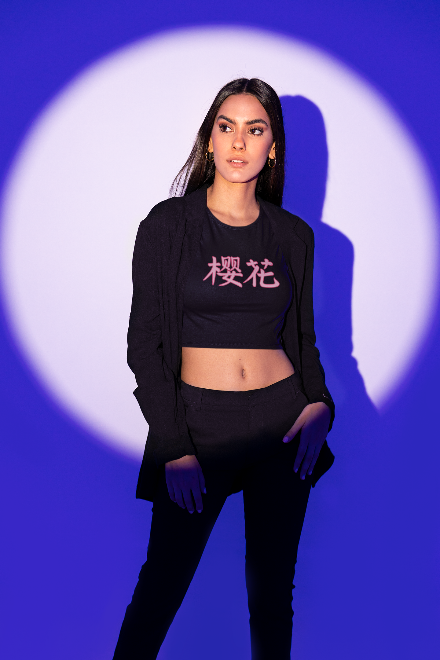 Japanese Slang Crop Top