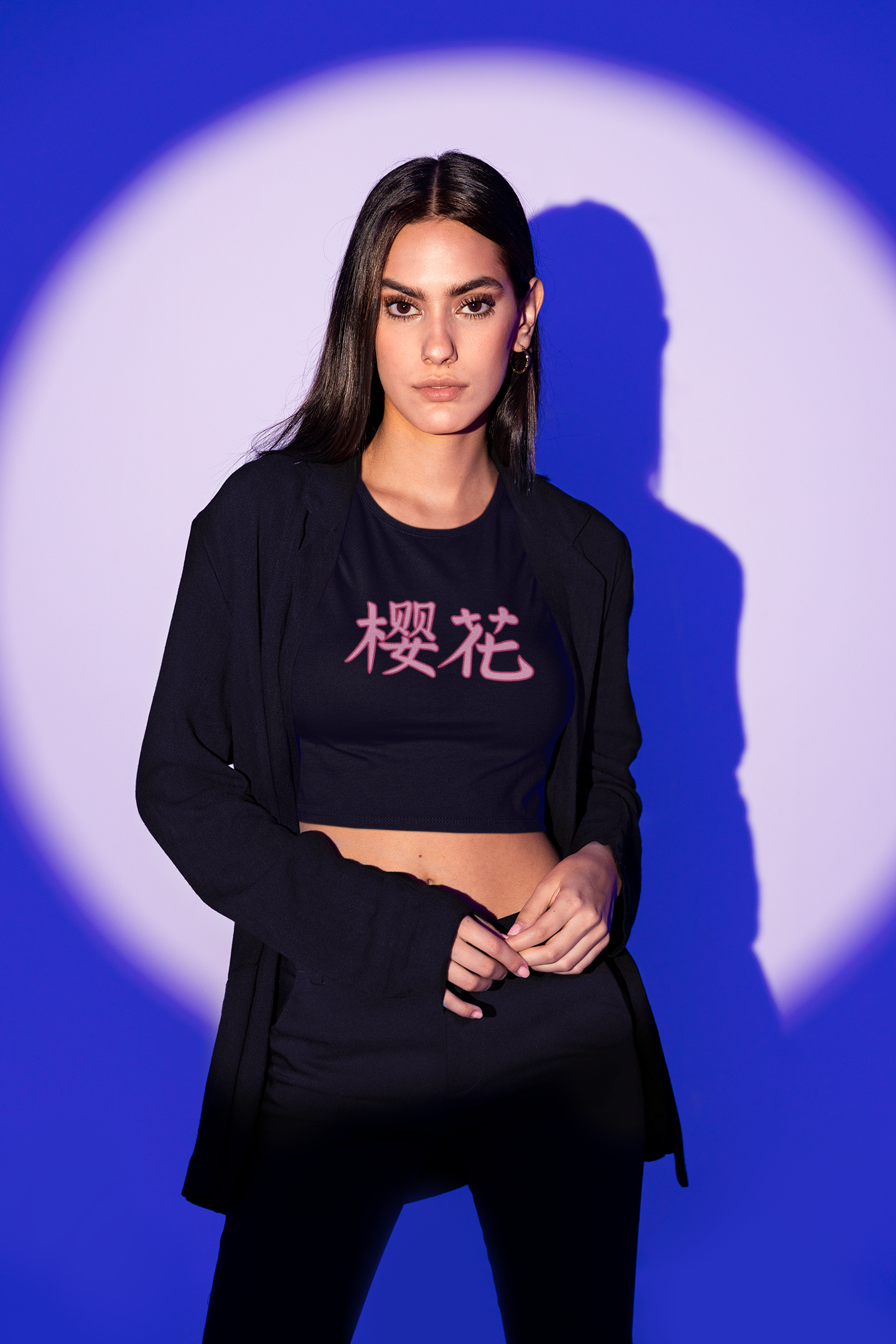 Japanese Slang Crop Top