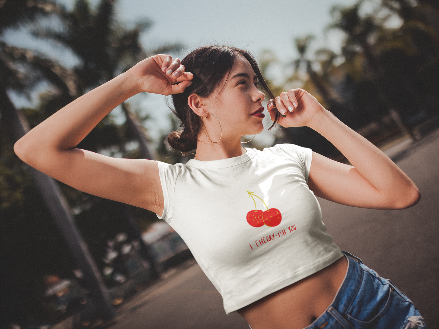 i cherry-ish you crop top