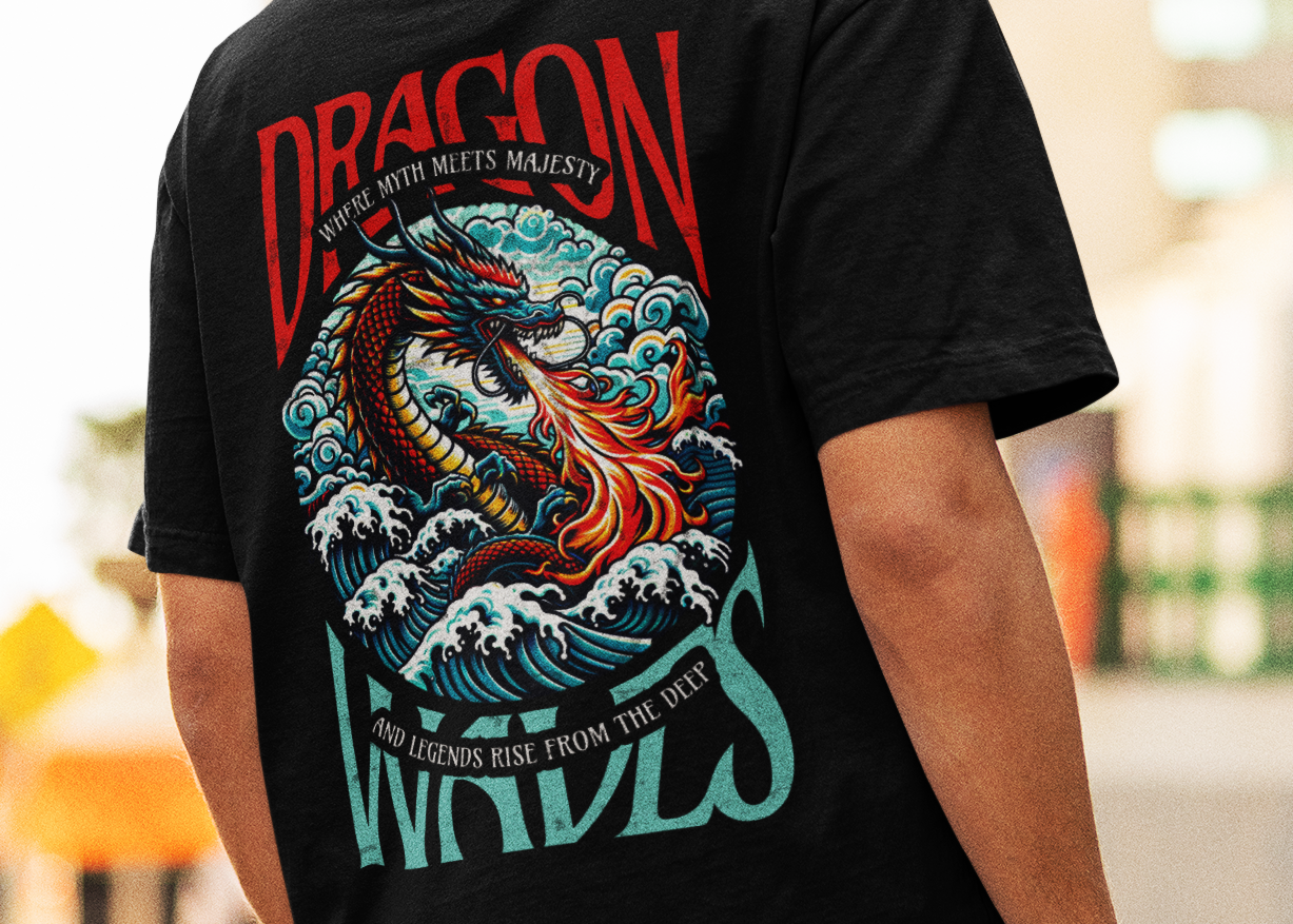 Dragon Waves T-shirt