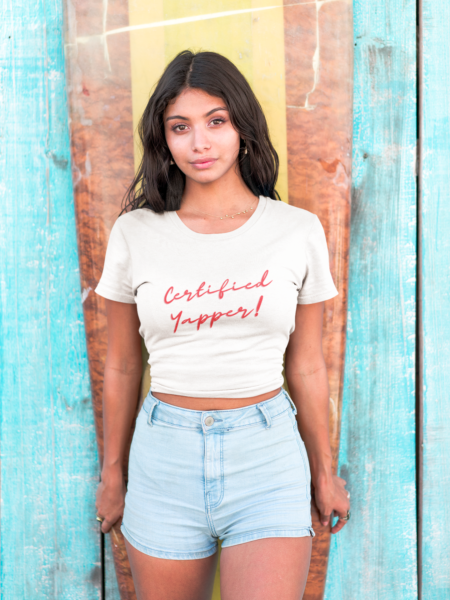 Certified Yapper Crop Top