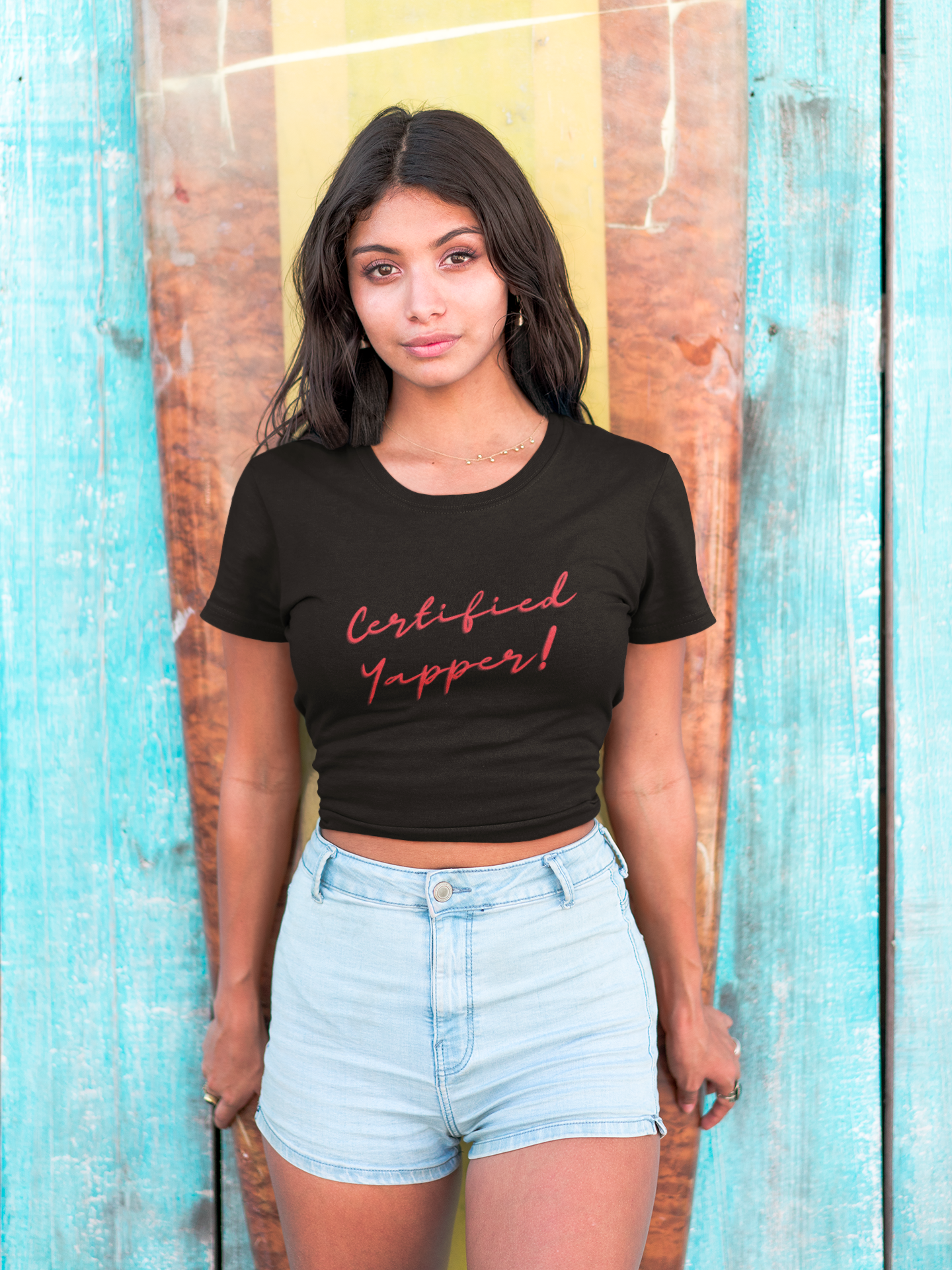 Certified Yapper Crop Top