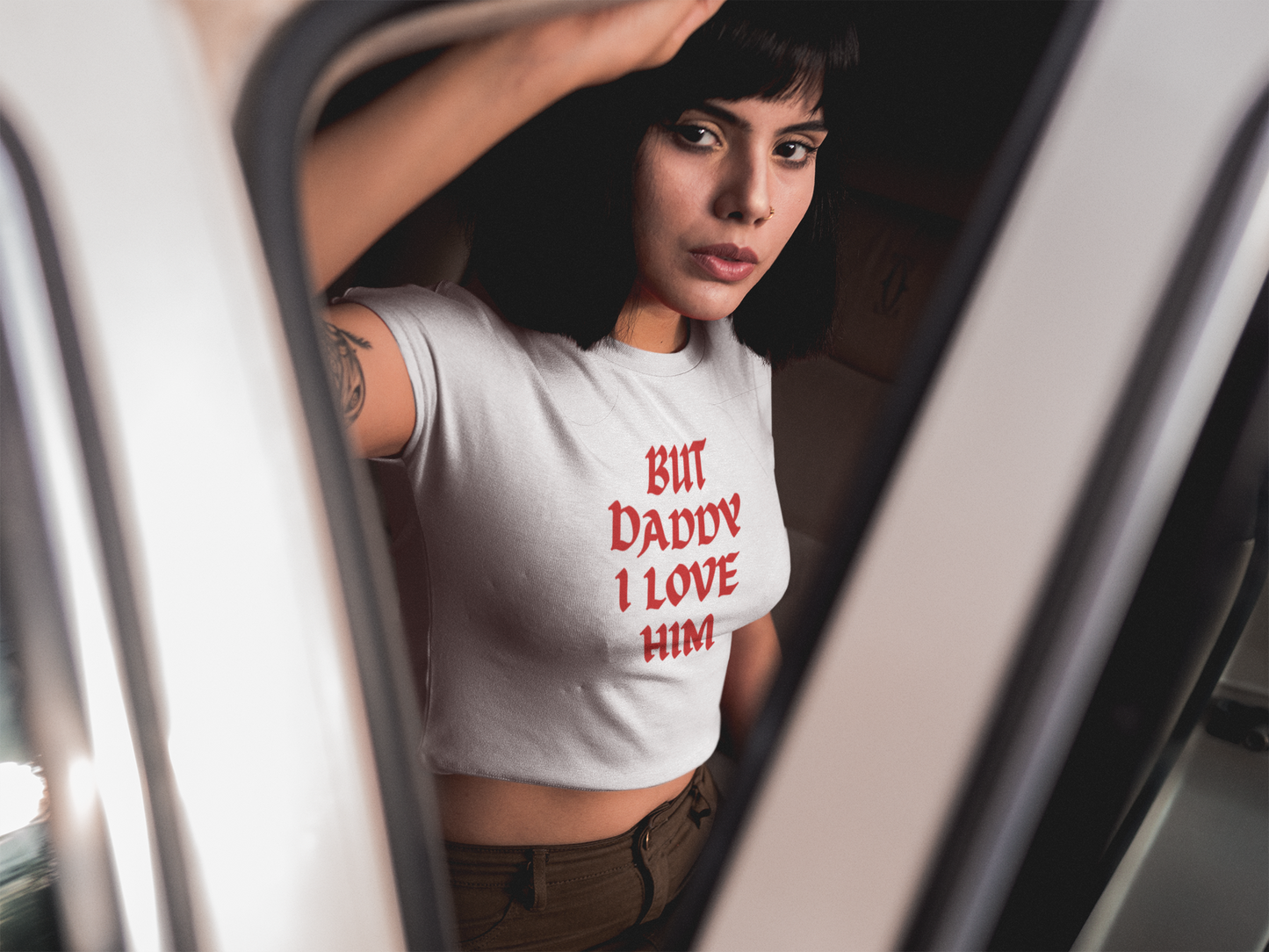 But daddy i love him crop top