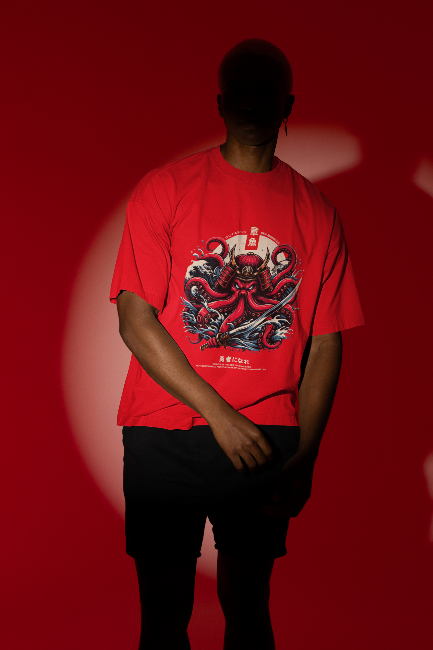 Men Octopus T-shirt