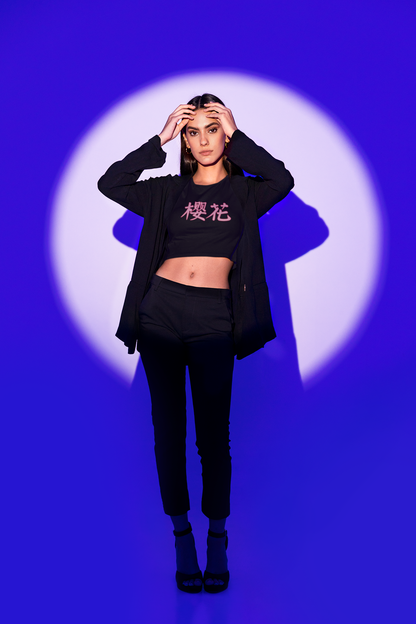 Japanese Slang Crop Top