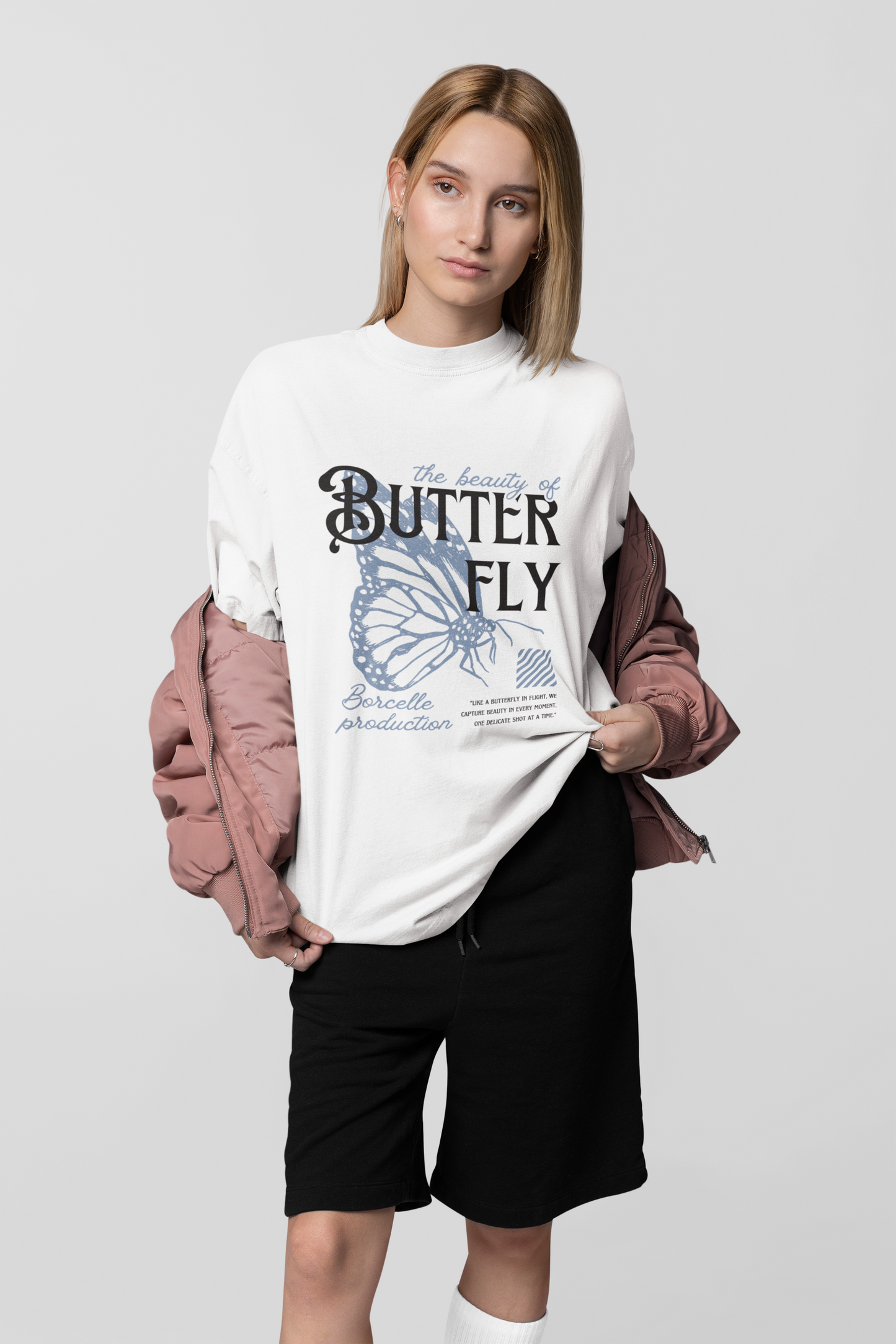 Blue Butterfly T-shirt