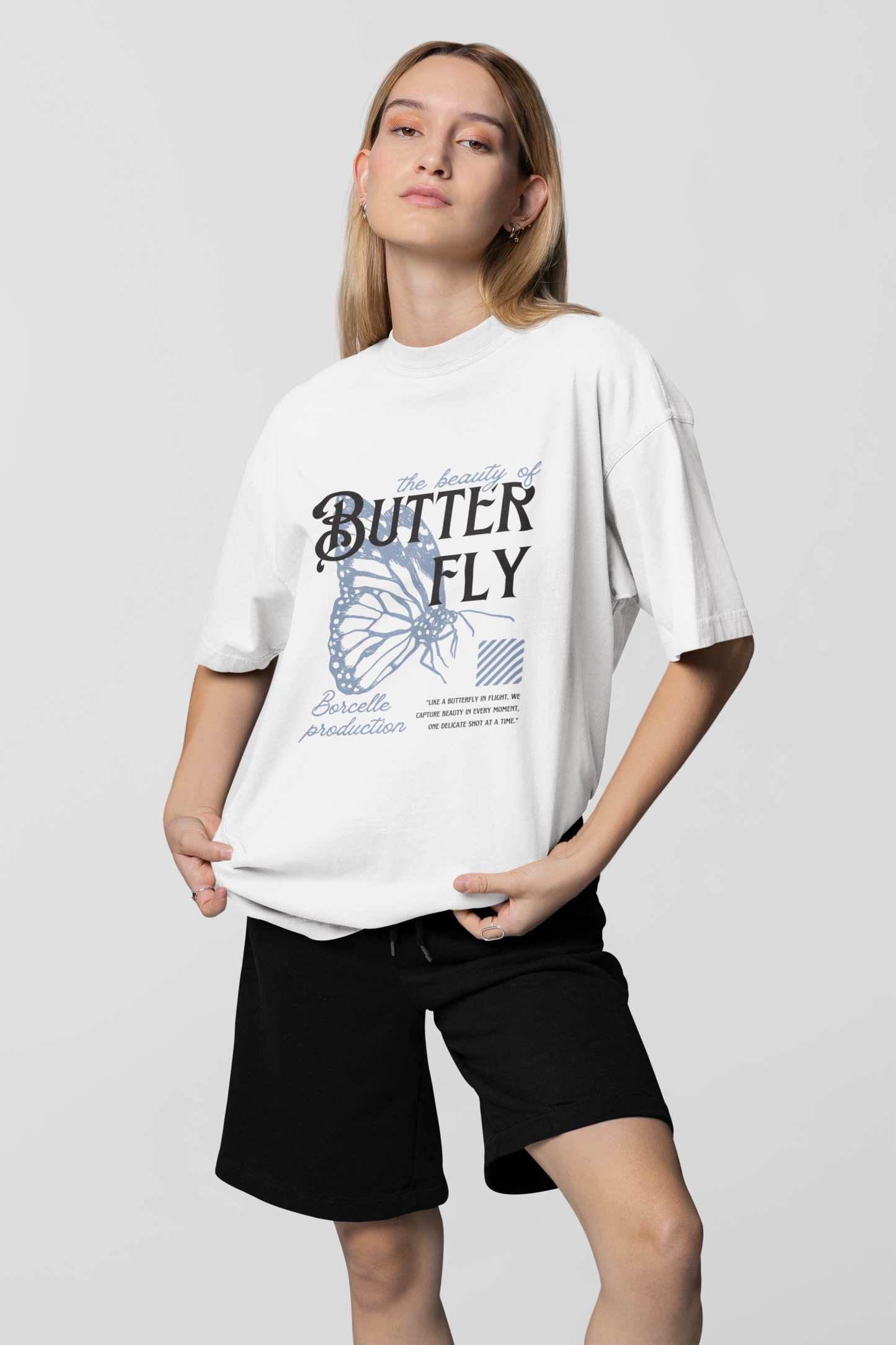 Blue Butterfly T-shirt
