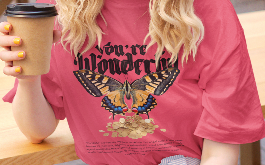 Wonderful Butterfly T-shirt