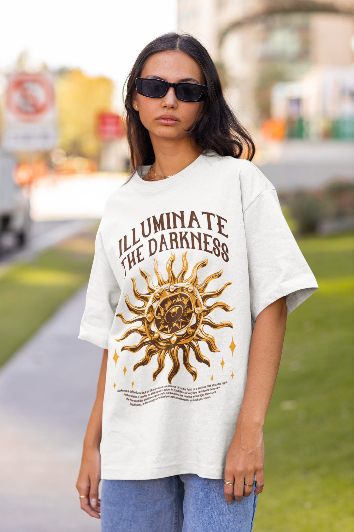 illuminate the darkness t-shirt