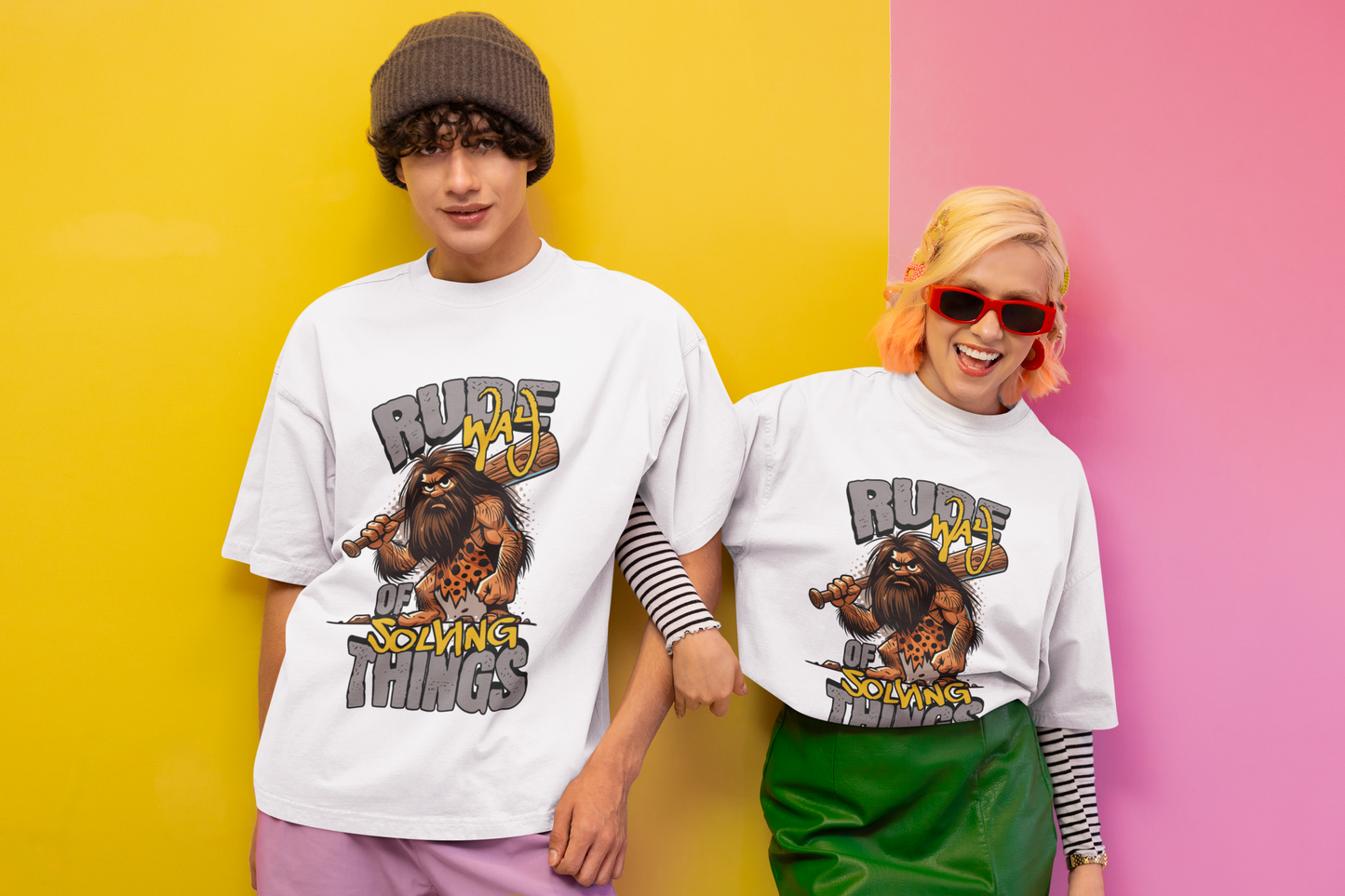 Rude Way of Solving Things T-shirt