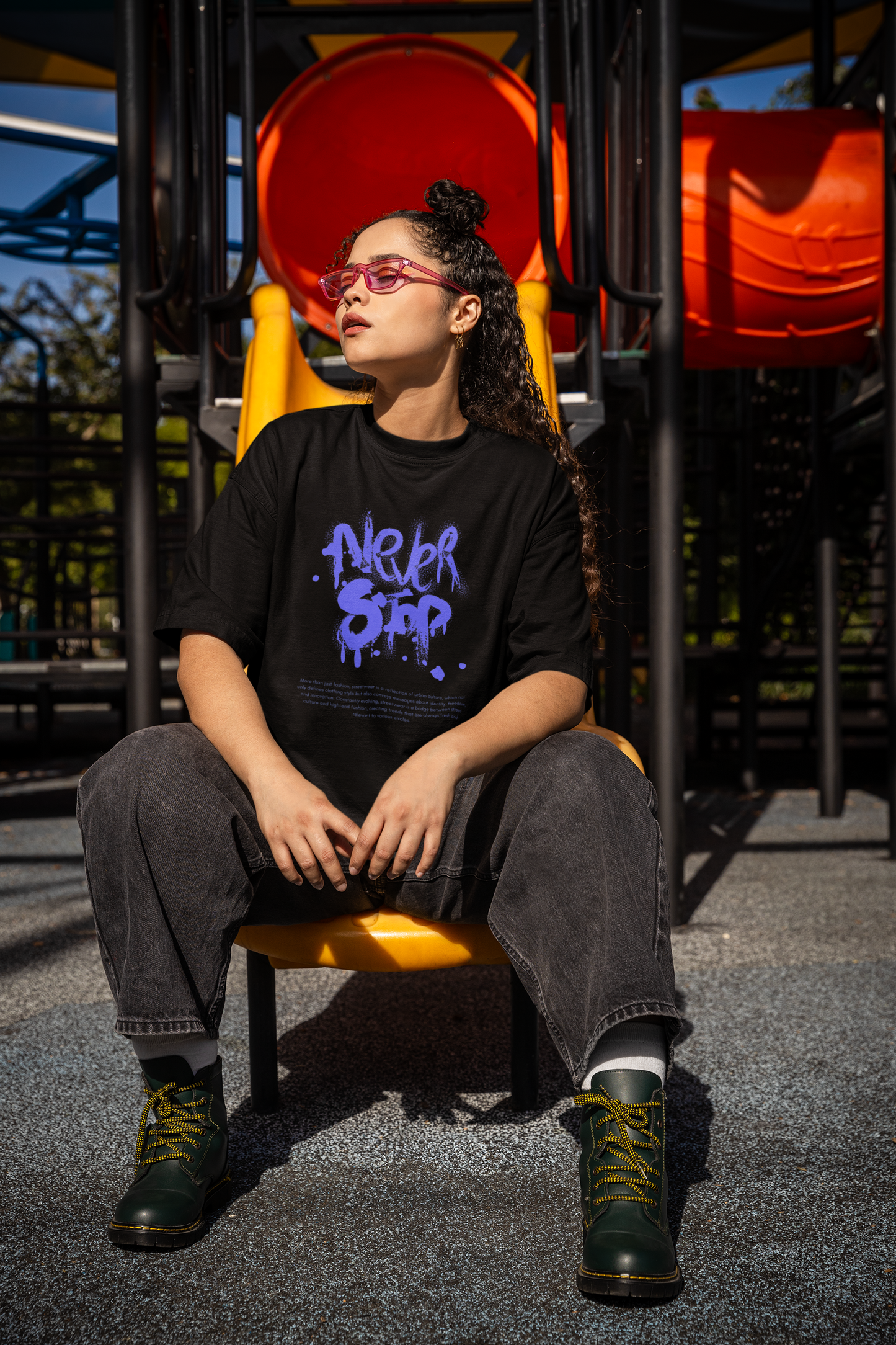 Never Stop T-shirt