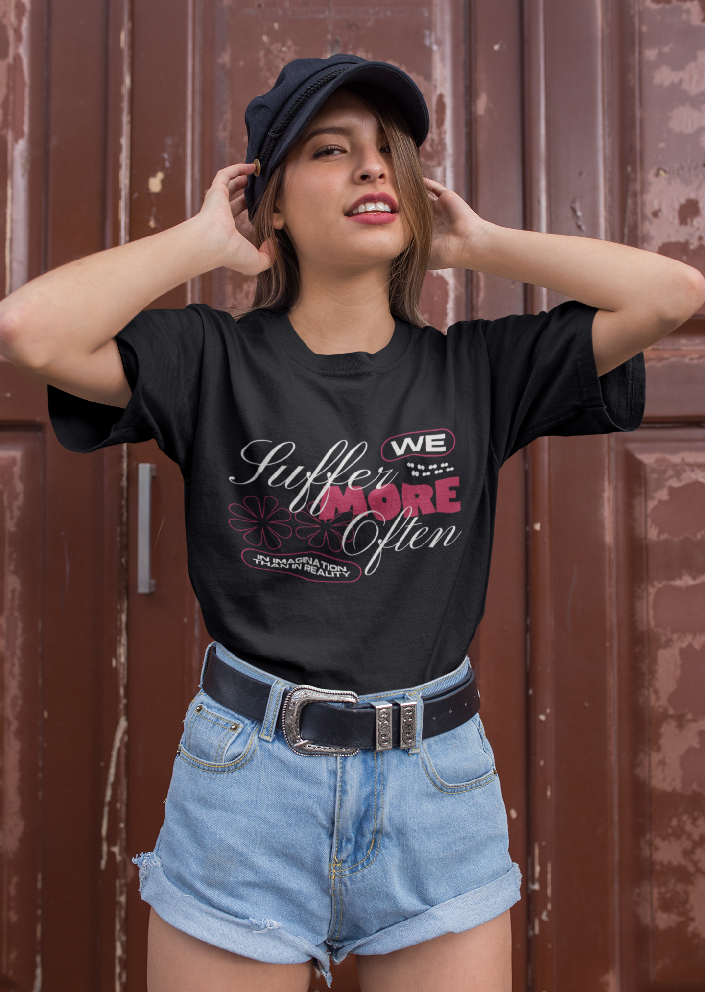 We suffer more T-shirt