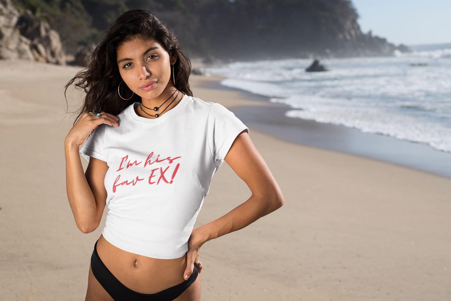 I'm his fav ex crop top