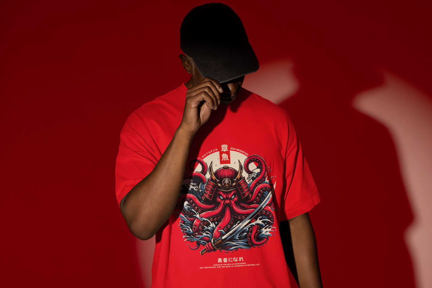 Men Octopus T-shirt