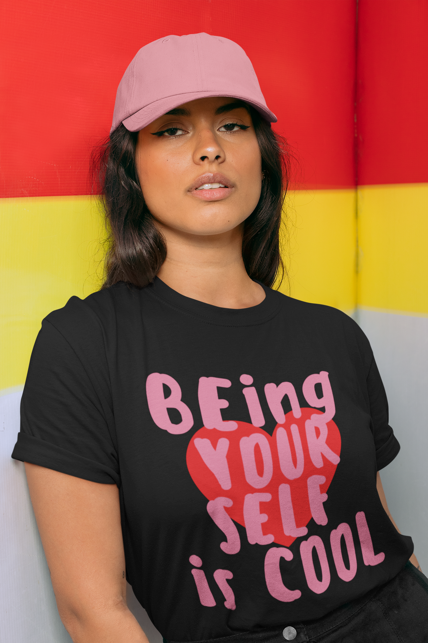 Being yourself is cool t-shirt