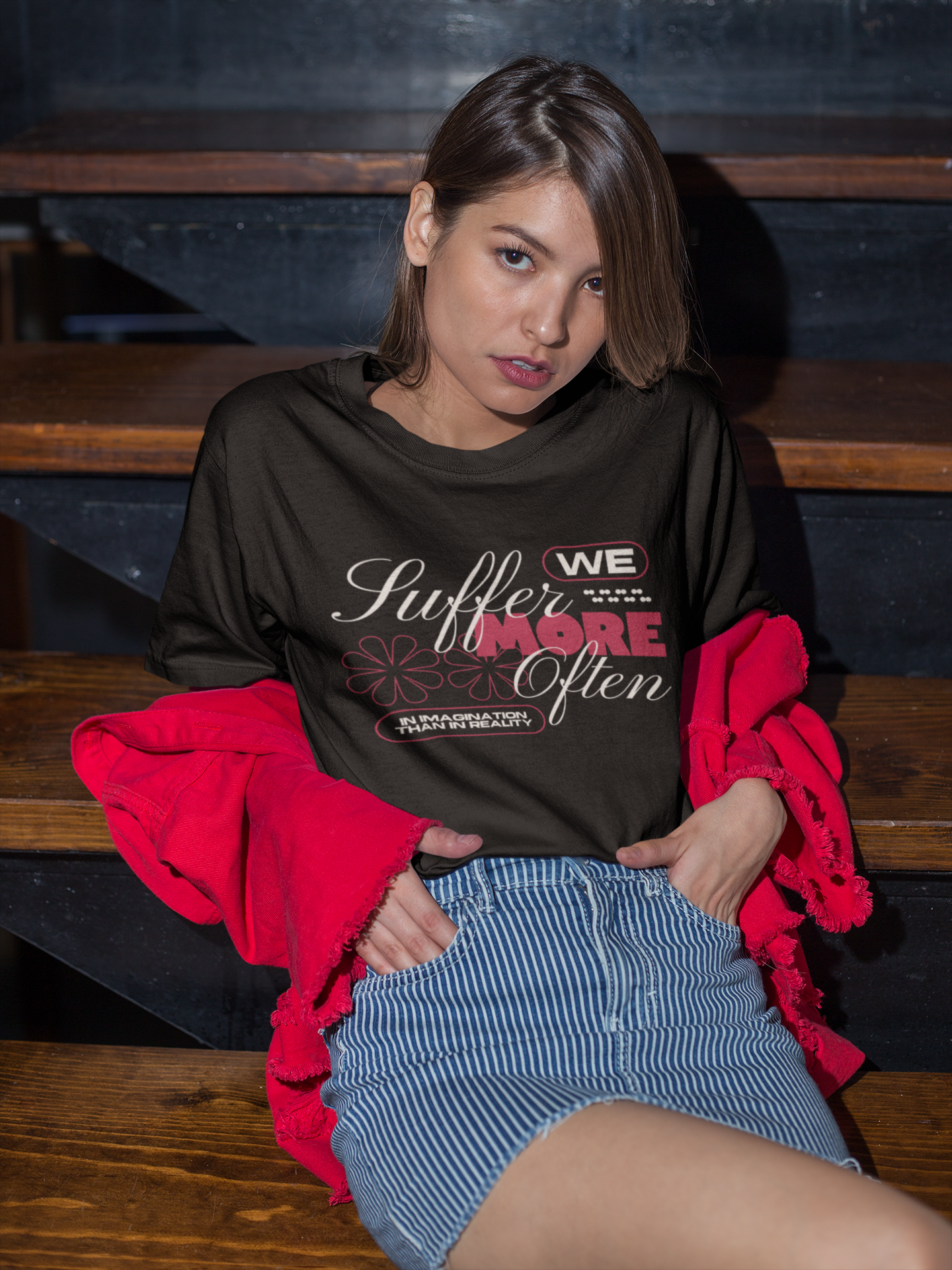 We suffer more T-shirt