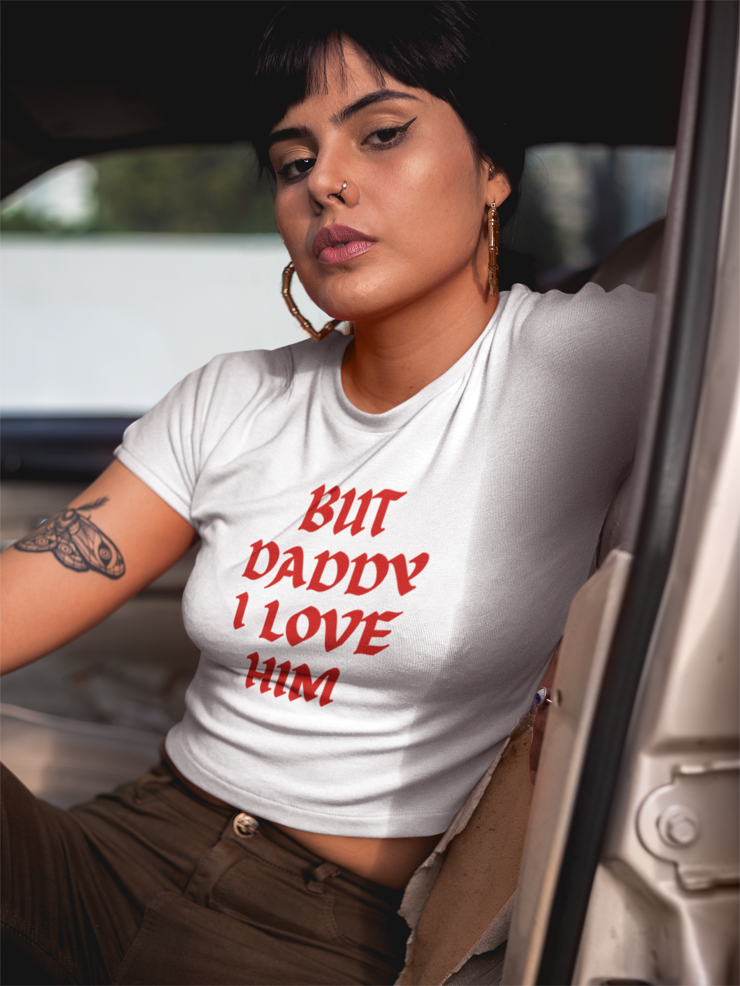 But daddy i love him crop top