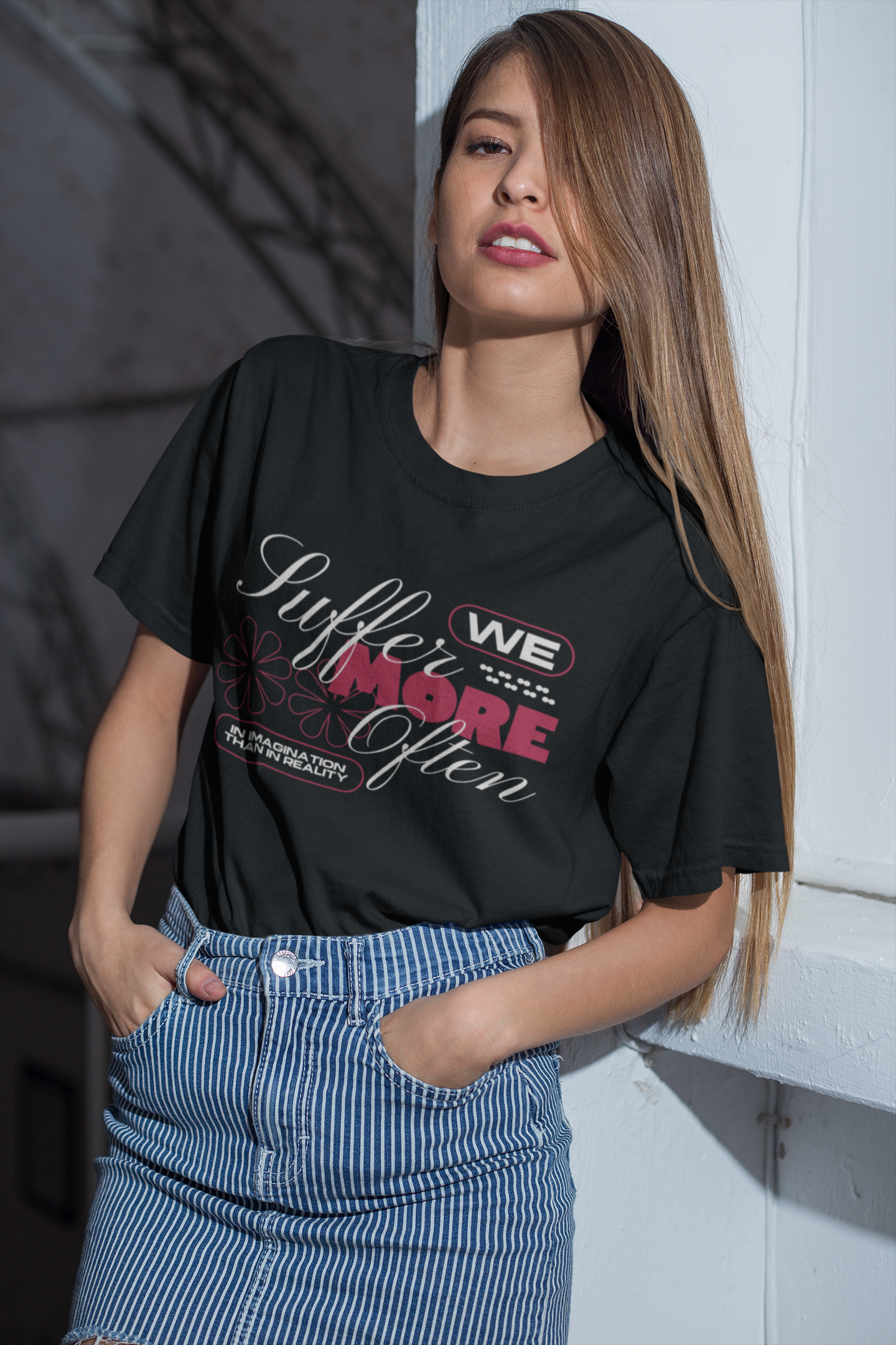 We suffer more T-shirt