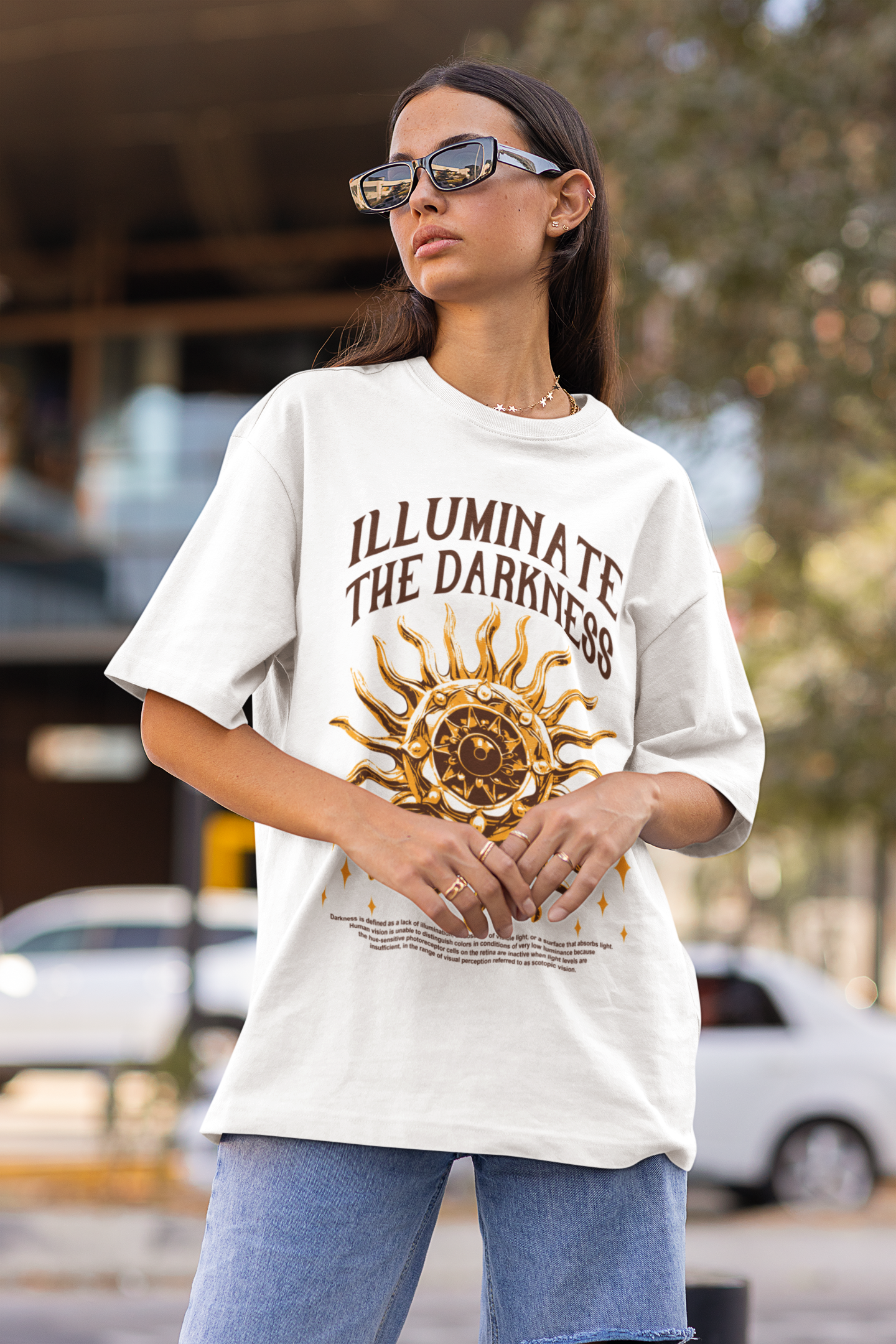illuminate the darkness t-shirt