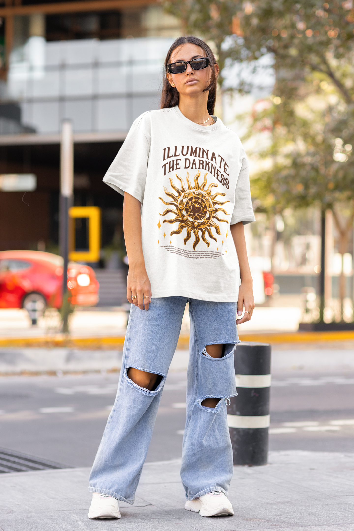 illuminate the darkness t-shirt
