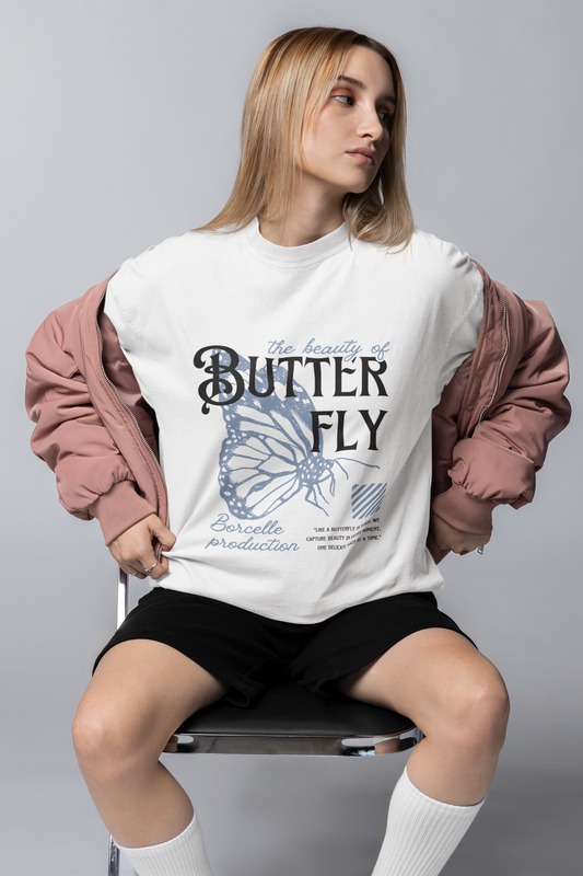 Blue Butterfly T-shirt