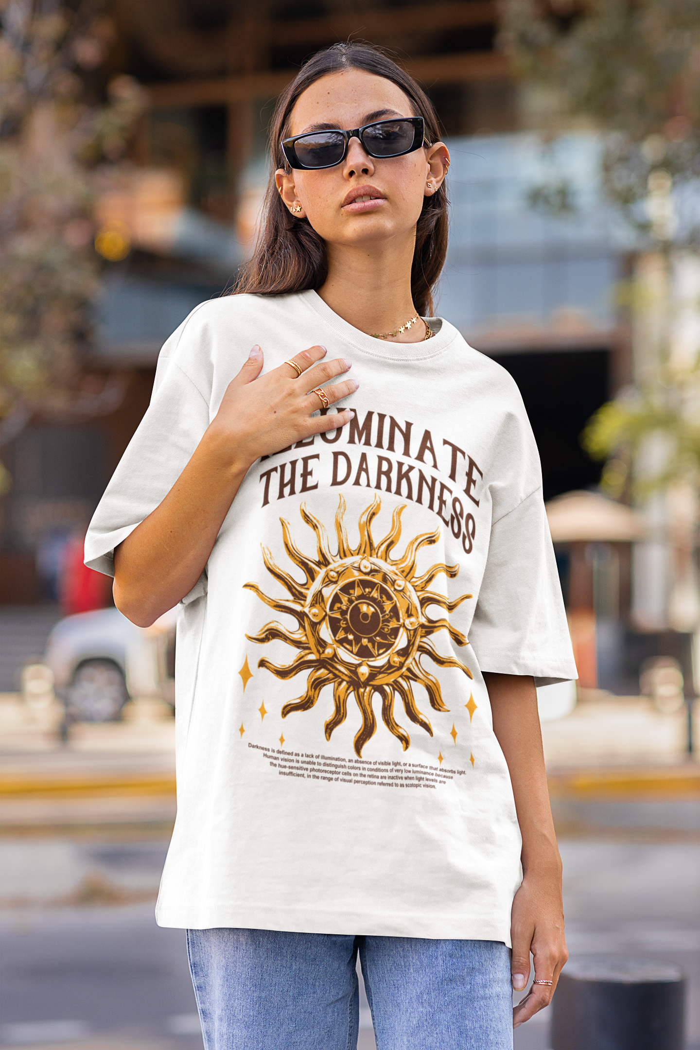 illuminate the darkness t-shirt