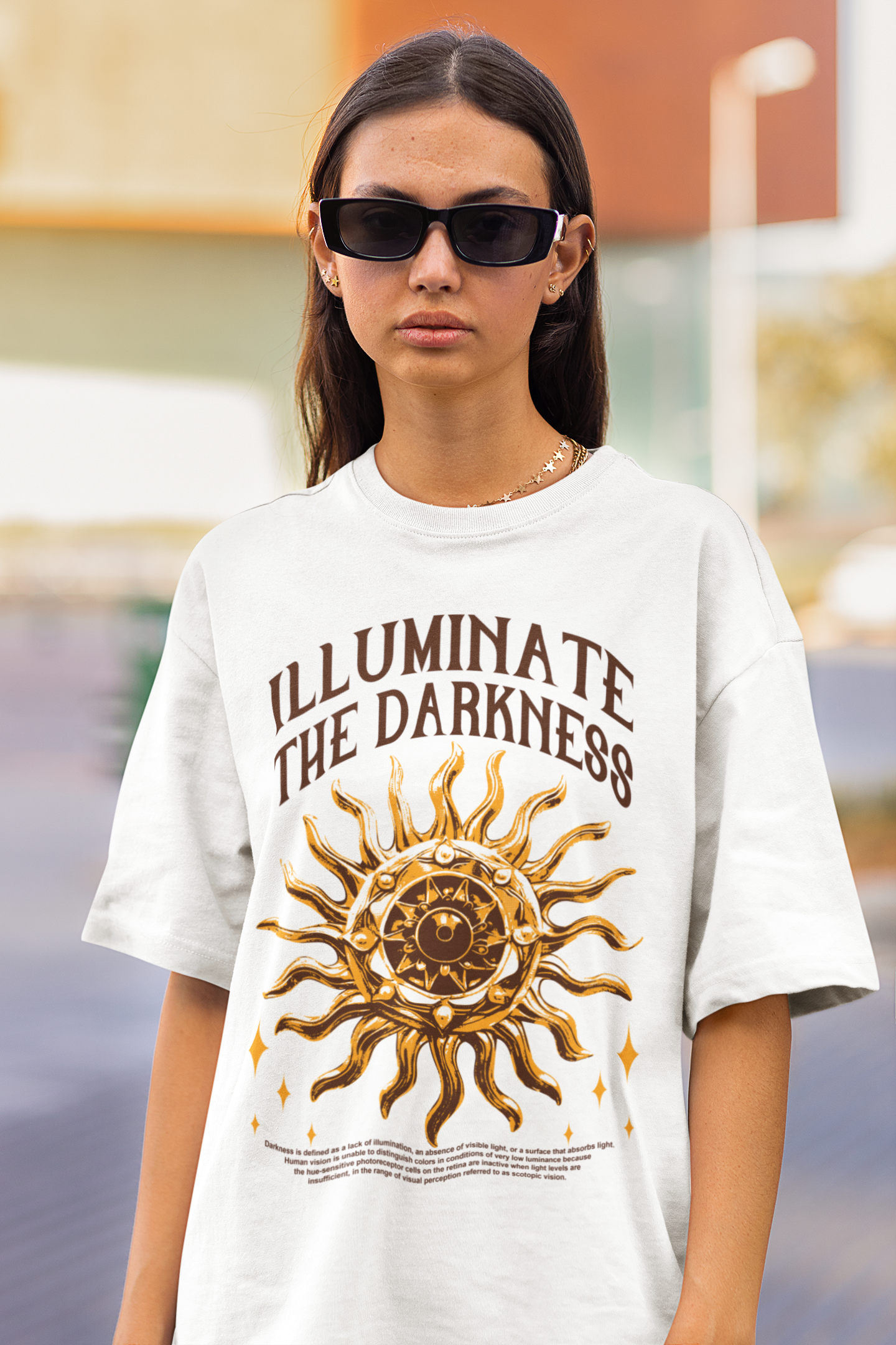 illuminate the darkness t-shirt
