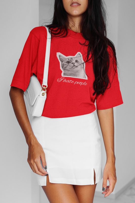 I hate people t-shirt
